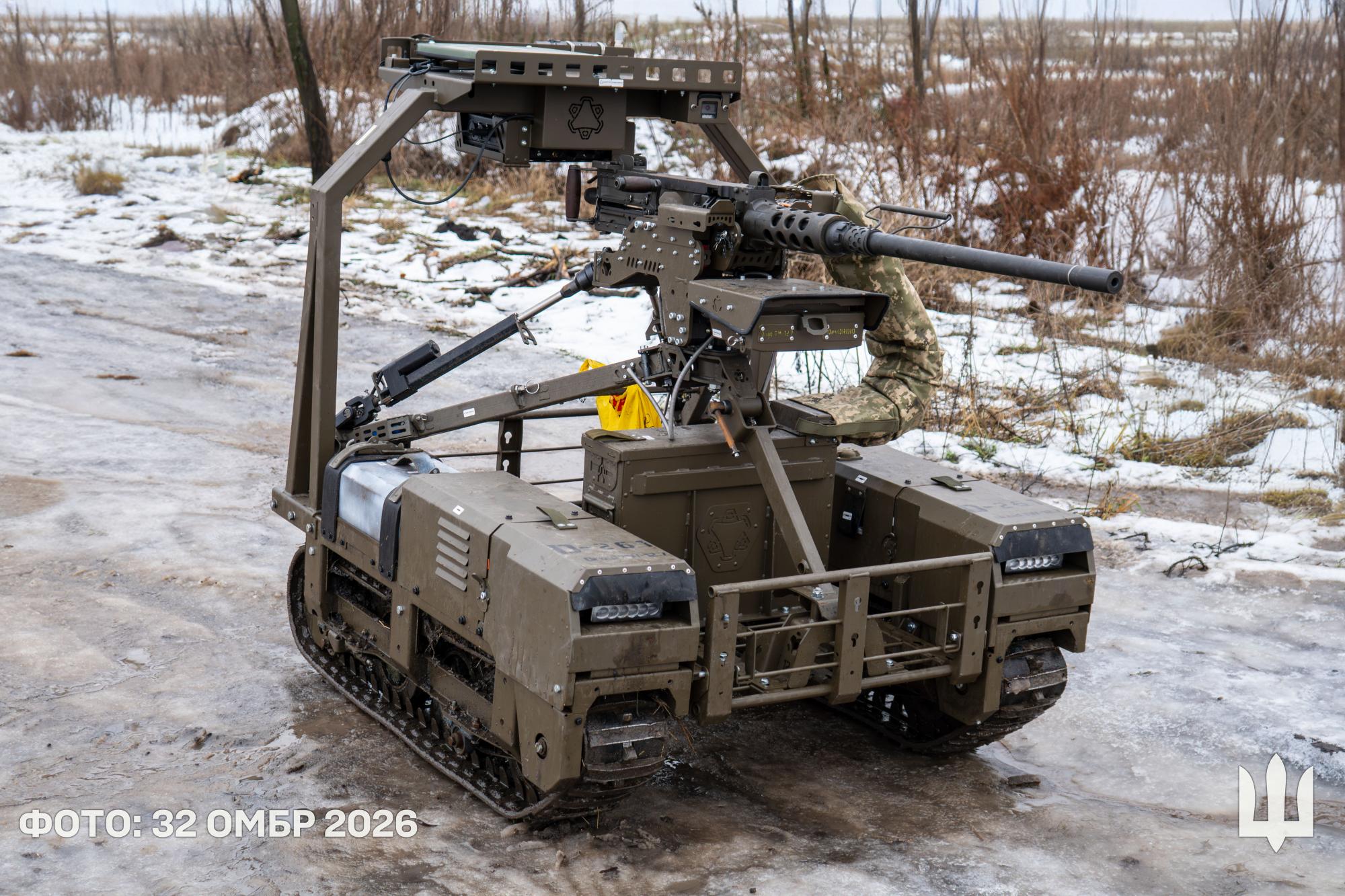 Steel instead of soldiers: How a Ukrainian officer built a battlefield robot unit